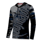 Grey Shatter Lightweight Hoodie